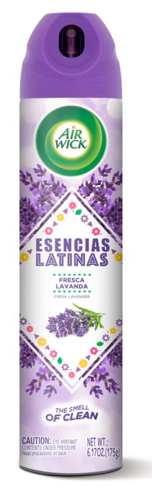 AIR WICK Escencias Latinas Aerosol  Fresca Lavanda Discontinued